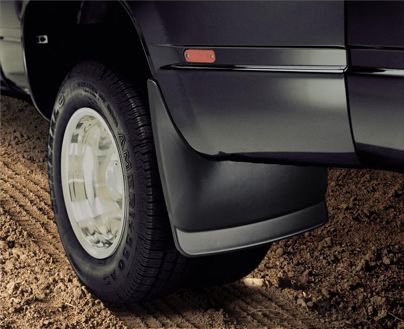 GMC Sierra 3500 Mud Guards - Rear - Husky Liners - Custom-Molded Dually, FormFit Design, Husky Shield, No-Drill - `92-`00